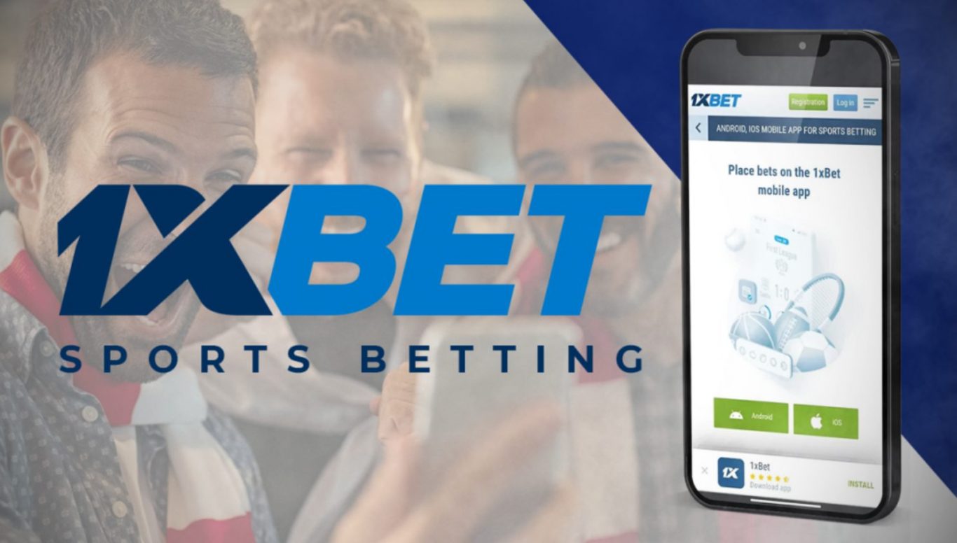 1xBet mobile betting options
