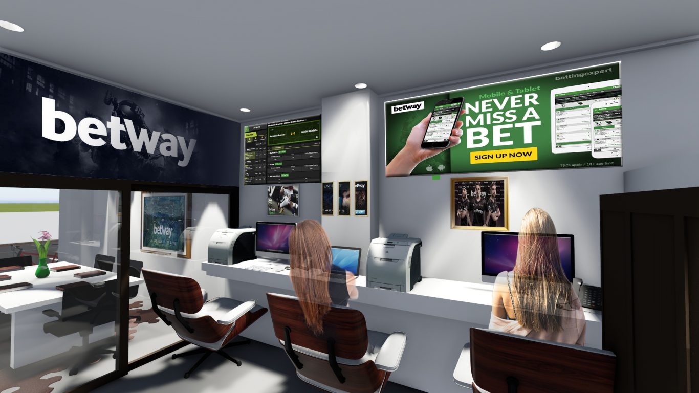 Betway betting section: sports, markets, and odd